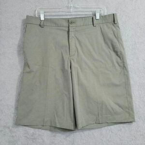 Nike Golf Tour Performance Mens Dri-Fit Striped Shorts Size 35 Gray  10CT